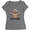 ugly khabib Women's Triblend Scoop T-shirt