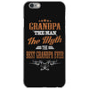 grandpa the man the myth best grandpa ever iPhone 6/6s Case