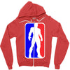 Iron Man NBA Style Zipper Hoodie