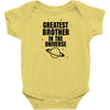 Greatest Brother In The Universe Baby Onesie