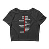 be like the greats vol 2 Crop Top