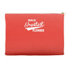 worlds greatest plumber Accessory Pouches