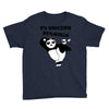 5 Percent Unicorn 95 Percent Ninja Youth Tee