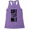 cut the net Racerback Tank