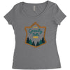 summer of mystery Women's Triblend Scoop T-shirt