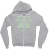 what part of binary code don't you understand Zipper Hoodie