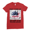 Veteran Don't Thank Me Thank My Brothers &amp; Sister Ladies Fitted T-Shirt