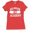 gilmour academy   as worn by dave   pink floyd   mens music Ladies Fitted T-Shirt