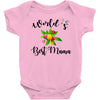 world's best mama Baby Bodysuit
