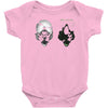 ice and fire Baby Bodysuit