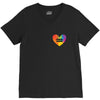 Rainbow Equality Heart V-Neck Tee