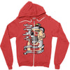you burn yourself Zipper Hoodie