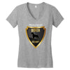 protected by boxer security Women's V-Neck T-Shirt