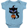 witch cat Baby Bodysuit