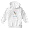 Bunny Happy Easter Youth Hoodie
