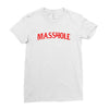 masshole massachusetts Ladies Fitted T-Shirt