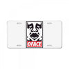 o face License Plate