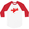 parkour jump freestyle 3/4 Sleeve Shirt