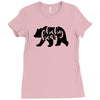 baby bear Ladies Fitted T-Shirt