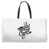 stupid cupid Weekender Totes