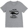 New Mommy 2018 Rokie Dept. V-Neck Tee