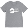 never poke a ninja V-Neck Tee