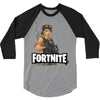 fortnite cartoon 3/4 Sleeve Shirt