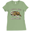what a piece of junk! Ladies Fitted T-Shirt