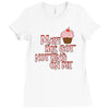 mary has got nothing on me Ladies Fitted T-Shirt