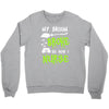 my broom broke! so now i nurse Crewneck Sweatshirt
