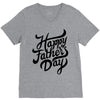 happy fathers day V-Neck Tee