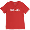 college V-Neck Tee