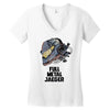 full metal jaeger Women's V-Neck T-Shirt