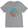 Power colour V-Neck Tee