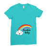 Rainbow Baby Ladies Fitted T-Shirt