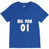 big man little man father son matching1 V-Neck Tee