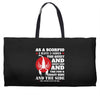 as a scorpio i have 3 sides Weekender Totes