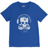 astronaut skull V-Neck Tee