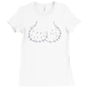 dick head Ladies Fitted T-Shirt