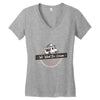 we want ice cream Women's V-Neck T-Shirt