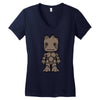 friendly tree Women's V-Neck T-Shirt