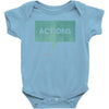 louder than words Baby Onesie
