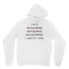 i write code Unisex Hoodie