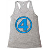 number 4 Racerback Tank