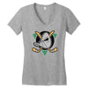 ucks team Women's V-Neck T-Shirt