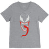monster face V-Neck Tee