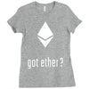 got ether ? Ladies Fitted T-Shirt