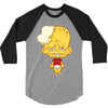 popelbob popcornkopf 3/4 Sleeve Shirt