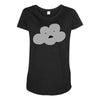 cloud say huh Maternity Scoop Neck T-shirt
