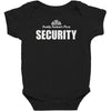 five nights at freddy's pizzeria security Baby Bodysuit